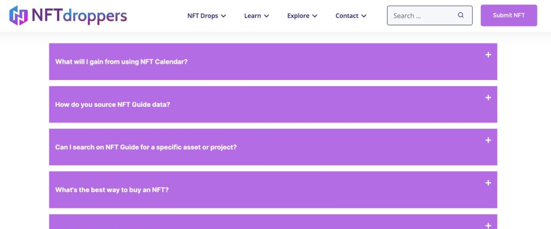 NFT Droppers: The Pinnacle of NFT Calendars with a Visionary Development Team